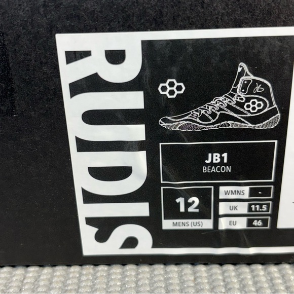 RUDIS JB1 Wrestling Shoes Men’s 12 beacon white gold - Picture 9 of 9